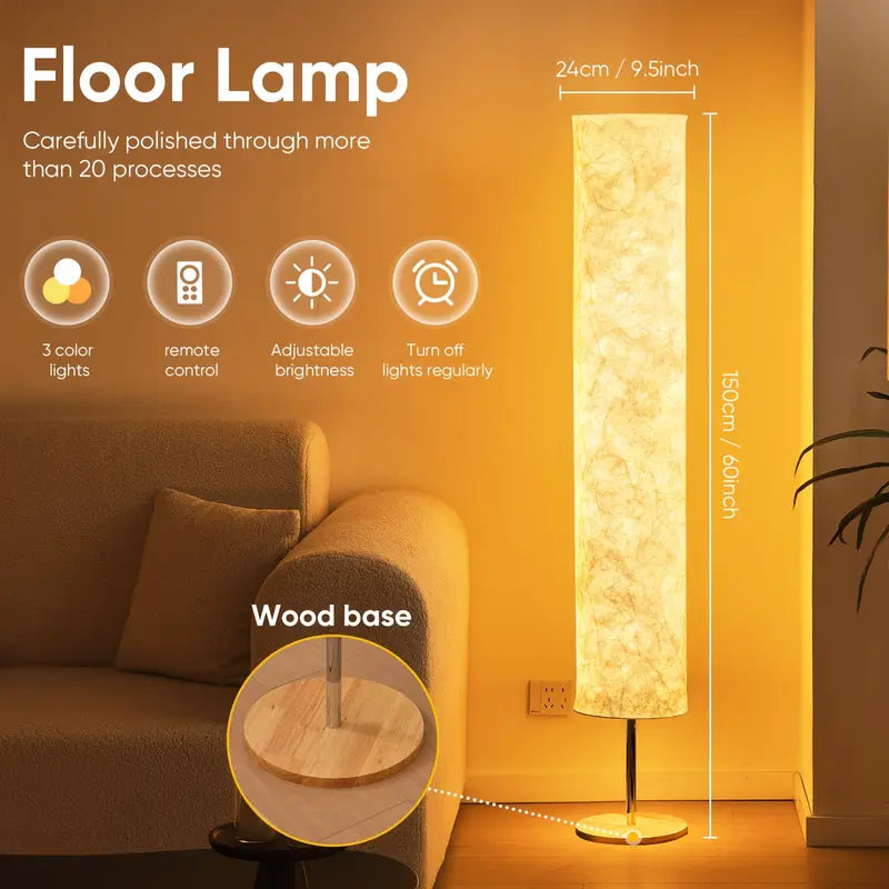 LumiSoft Minimalist LED Floor Lamp